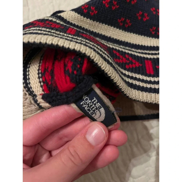 vintage north face winter hat blue - Picture 3 of 5